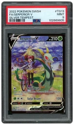 2022 Silver Tempest Serperior V #TG13 PSA 9 on Beezie.