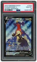 2022 Astral Radiance Garchomp V #TG23 PSA 10 on Beezie.