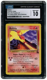 2000 Black Star Promo Moltres #21 CGC 10 on Beezie.