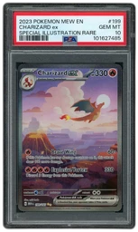 2023 Pokemon 151 Charizard EX #199 PSA 10 on Beezie.