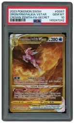 2023 Crown Zenith Origin Forme Palkia VSTAR #GG67 PSA 10 on Beezie.
