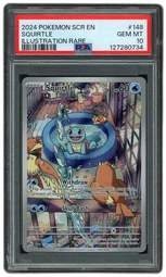 2024 Stellar Crown Squirtle #148 PSA 10 on Beezie.