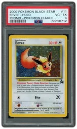 2000 Black Star Promo Eevee #11 PSA 4