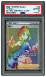 2022 Astral Radiance Irida #204 PSA 10 on Beezie.