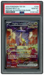 2024 Temporal Forces Raging Bolt EX #208 PSA 10 on Beezie.