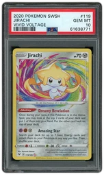 2020 Vivid Voltage Jirachi #119 PSA 10 on Beezie.