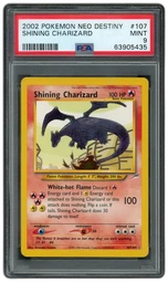 2002 Neo Destiny Shining Charizard #107 PSA 9 on Beezie.