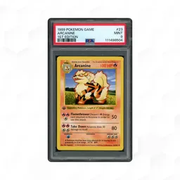 1999 Game 1st Edition Arcanine #23 PSA 9