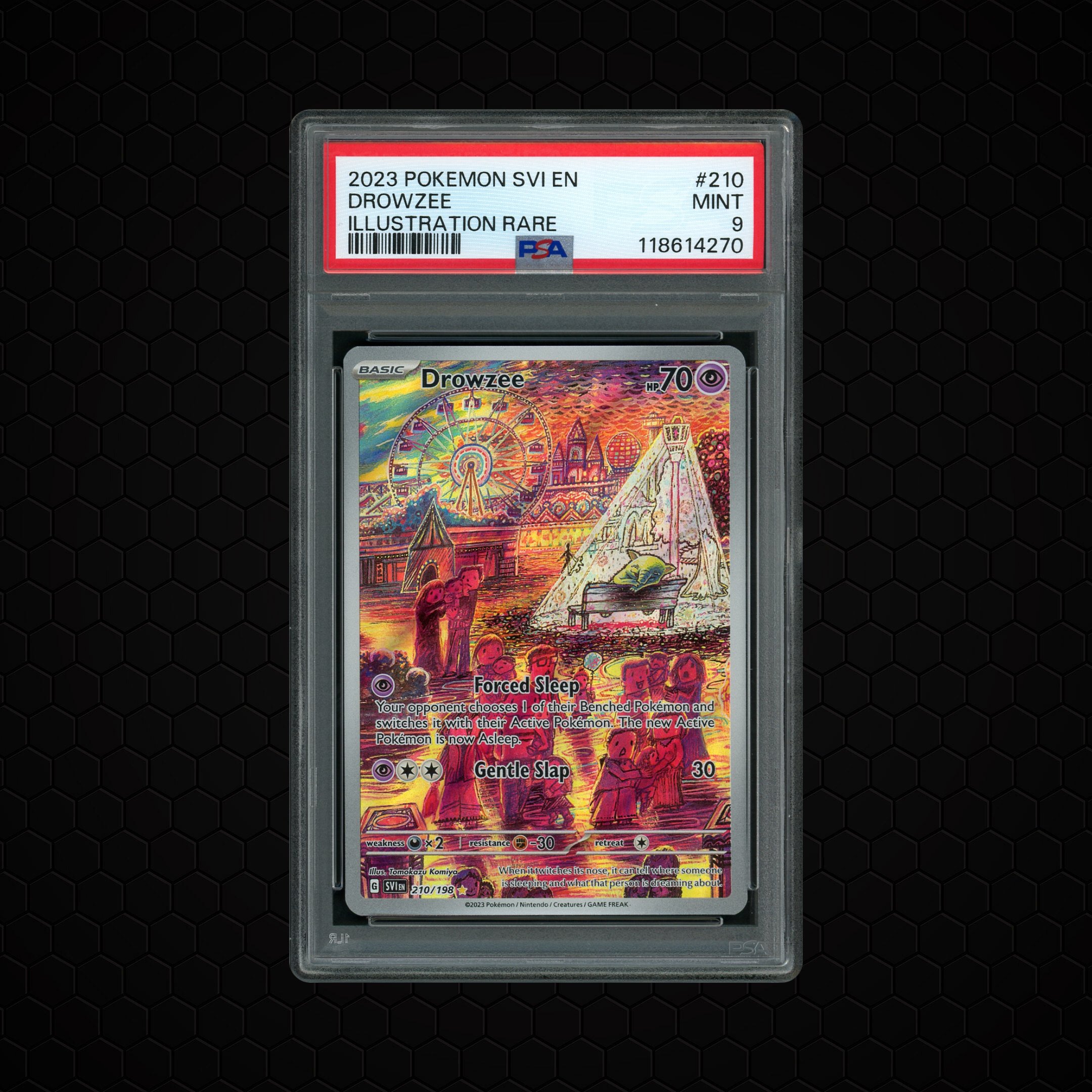 2023 Pokemon 151 Drowzee #210 PSA 9