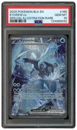 2025 Black Bolt Kyurem EX #165 PSA 10