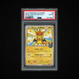 2014 Japanese XY Promo Mega Tokyo's Pikachu #98 PSA 6