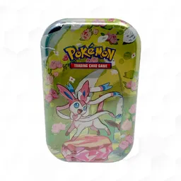 Pokémon Scarlet & Violet Prismatic Evolutions Sylveon Mini Tin on Beezie.