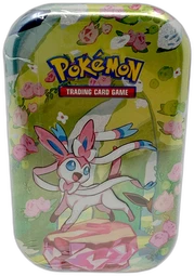 Pokémon Scarlet & Violet Prismatic Evolutions Sylveon Mini Tin on Beezie.