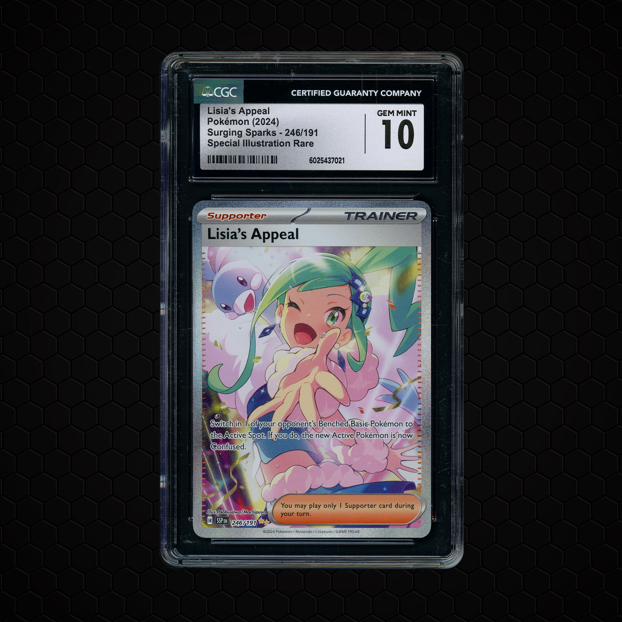 2024 Surging Sparks Lisia's Appeal #246 CGC 10