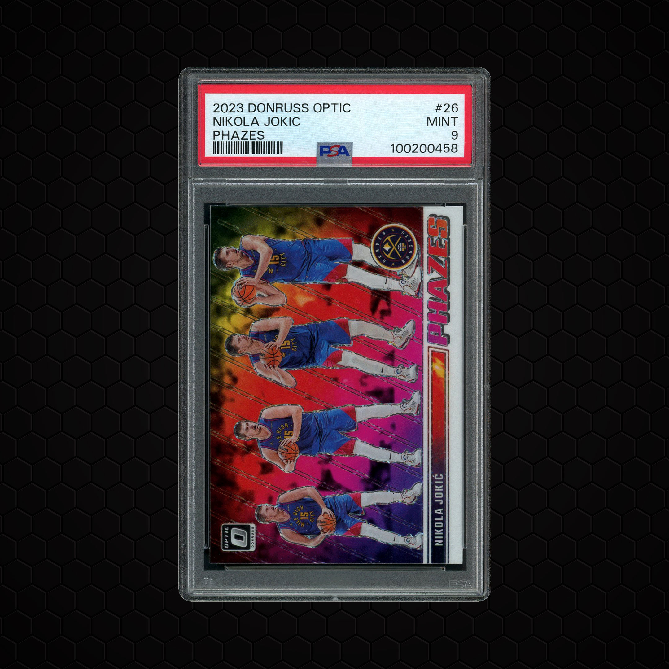 2023 Donruss Optic Nikola Jokic #26 PSA 9