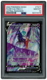2022 Astral Radiance Shadow Rider Calyrex V #TG17 PSA 10 on Beezie.
