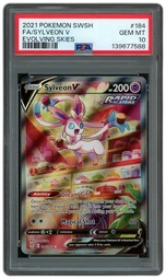 2021 Evolving Skies Sylveon V #184 PSA 10 on Beezie.