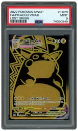 2022 Lost Origin Pikachu VMAX #TG29 PSA 9