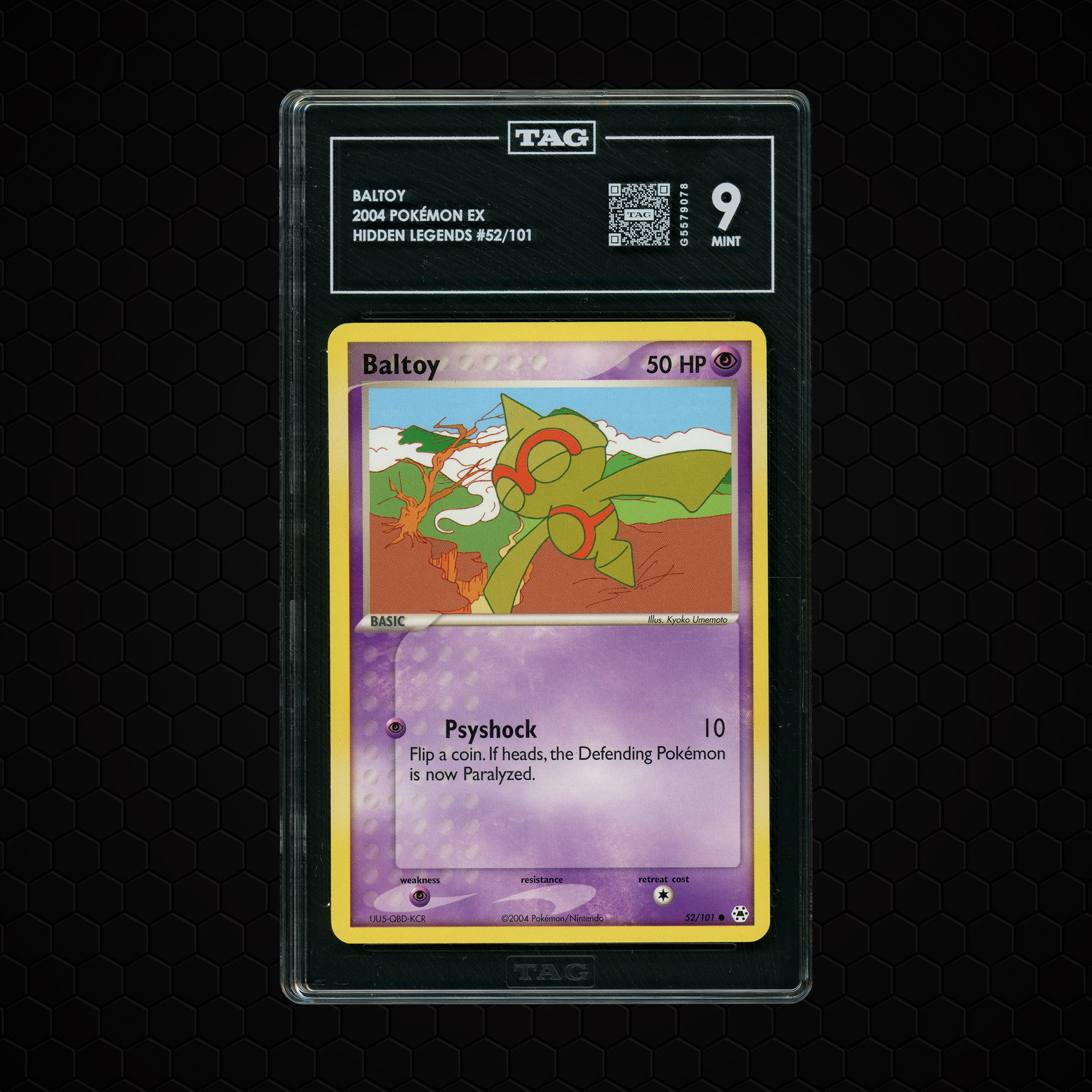 2004 Hidden Legends Baltoy #52 TAG 9