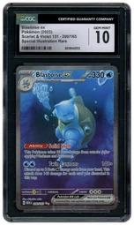 2023 Pokemon 151 Blastoise EX #200 CGC 10 on Beezie.