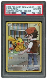 2019 Cosmic Eclipse Pikachu #241 PSA 10 on Beezie.