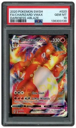2020 Darkness Ablaze Charizard VMAX #20 PSA 10 on Beezie.