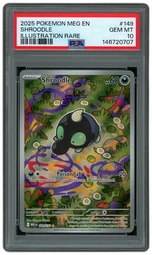 2025 Mega Evolution Shroodle #149 PSA 10 on Beezie.