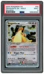 2003 EX Dragon Dragonite EX #90 PSA 9 on Beezie.