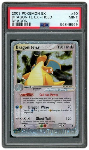 2003 EX Dragon Dragonite EX #90 PSA 9