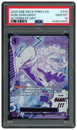2025 The Best Vol. 2 Gum-Gum Giant #OP09-078 PSA 10 on Beezie.