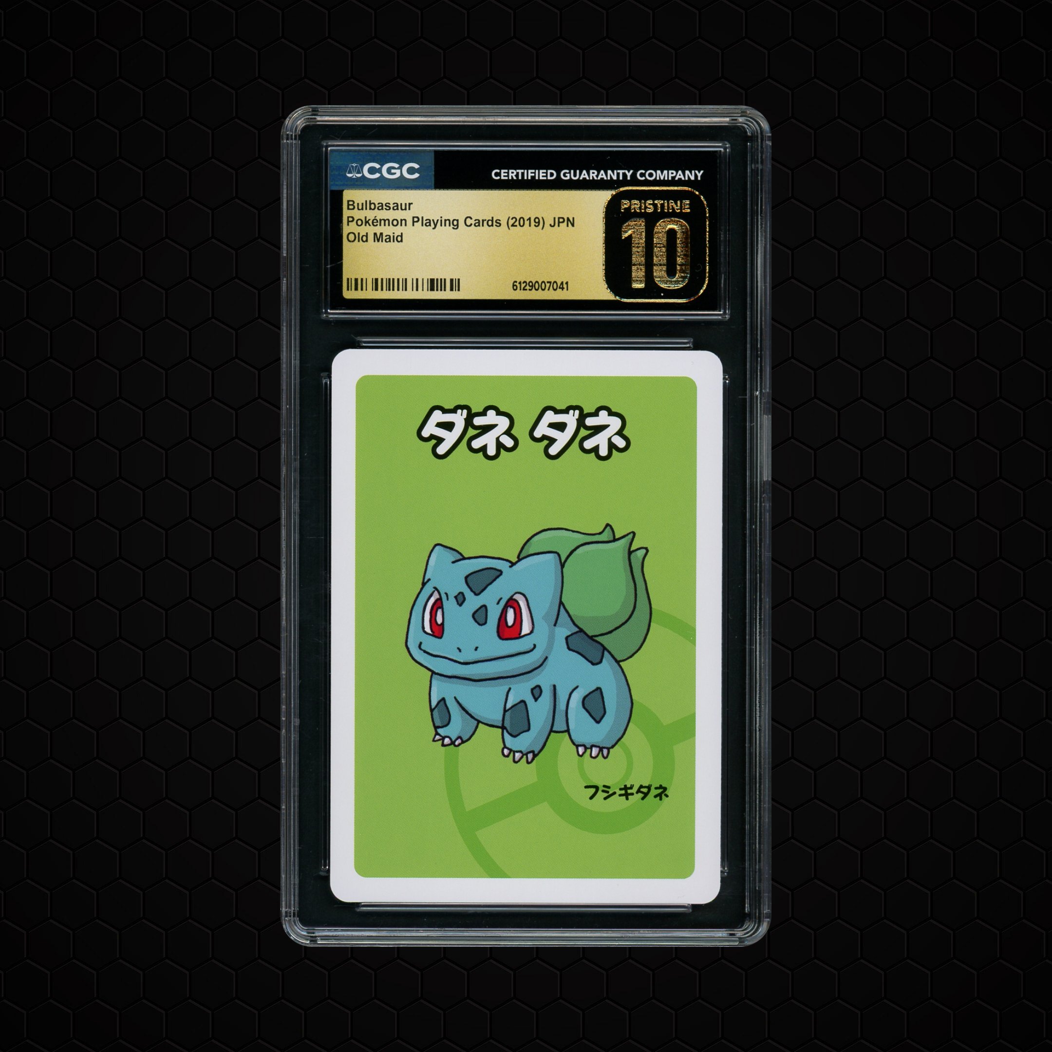 2019 Japanese Old Maid Bulbasaur # CGC 10