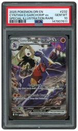 2025 Destined Rivals Cynthia's Garchomp EX #232 PSA 10 on Beezie.