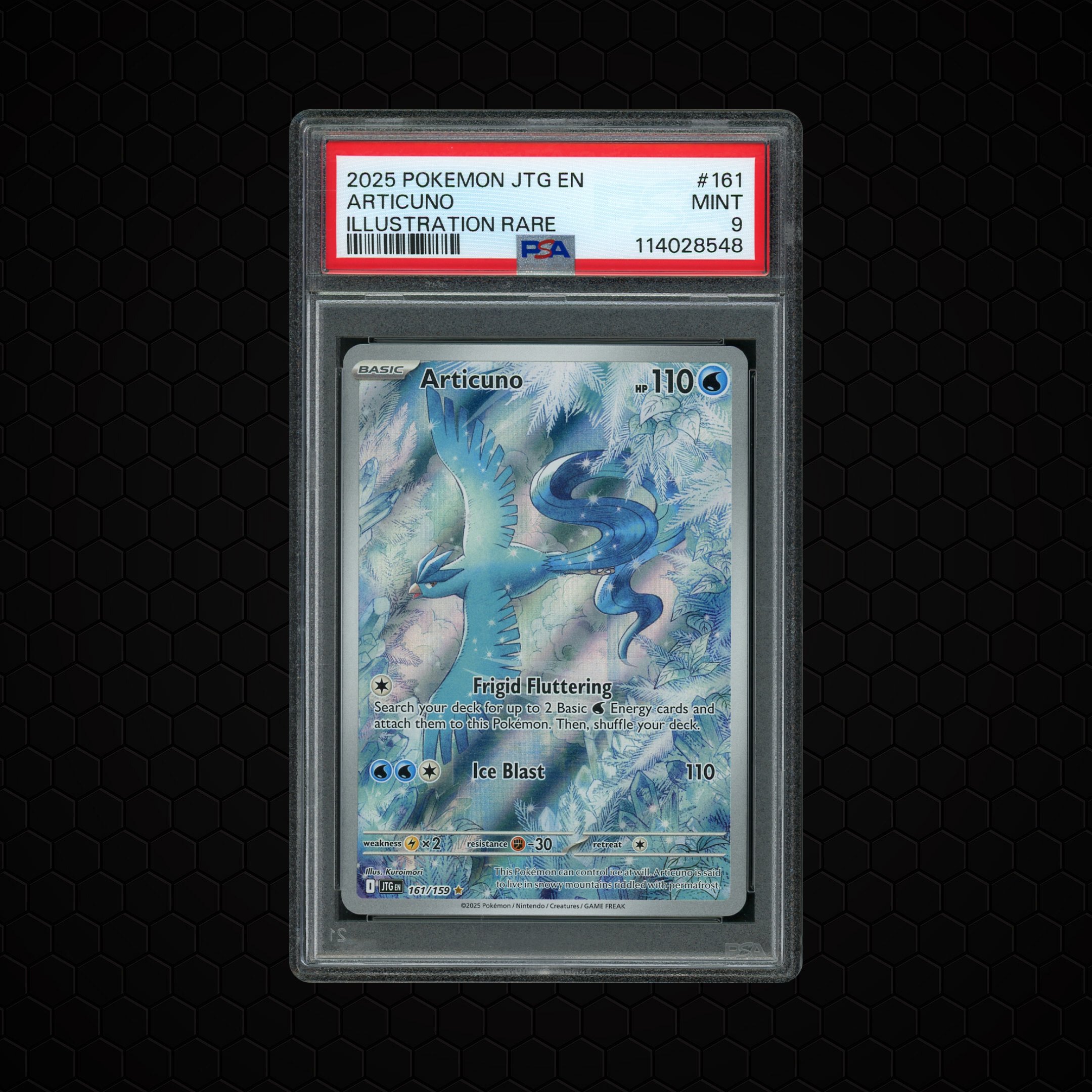 2025 Journey Together Articuno #161 PSA 9