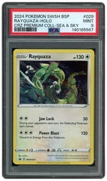 2024 Black Star Promo Rayquaza #29 PSA 9 on Beezie.