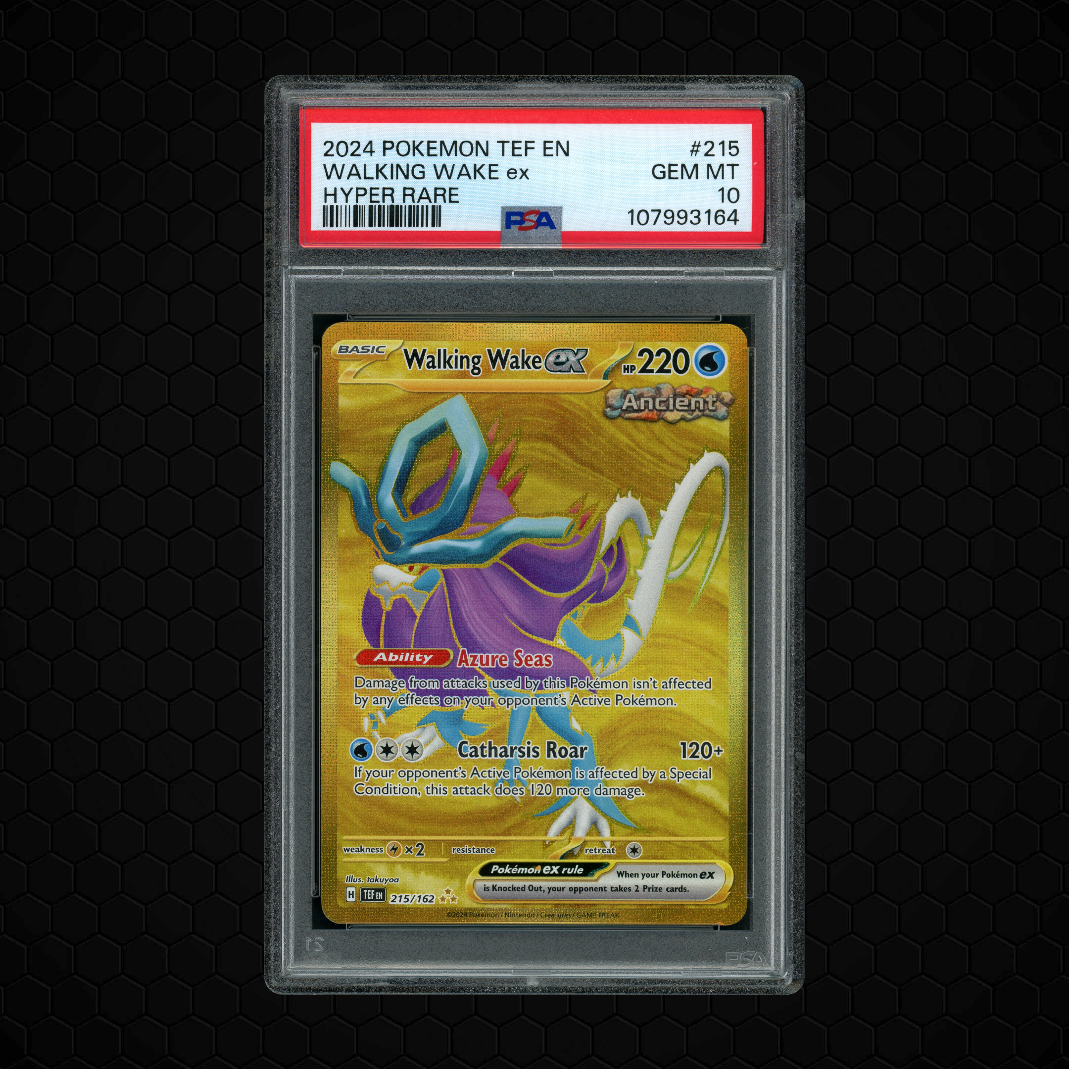 2024 Temporal Forces Walking Wake EX #215 PSA 10