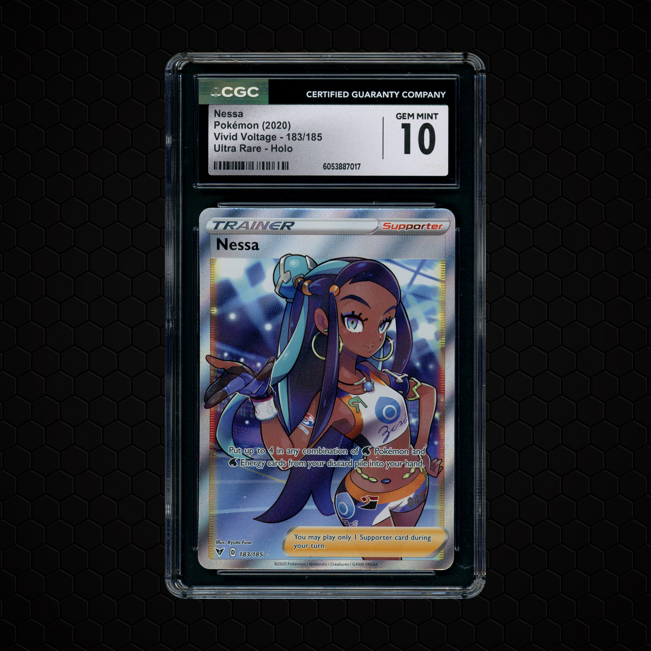2020 Vivid Voltage Nessa #183 CGC 10