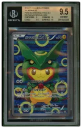 2013 Japanese XY Promo Poncho-Wearing Pikachu #230 BGS 9.5 on Beezie.
