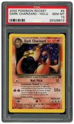 2000 Rocket Dark Charizard #4 PSA 10 on Beezie.