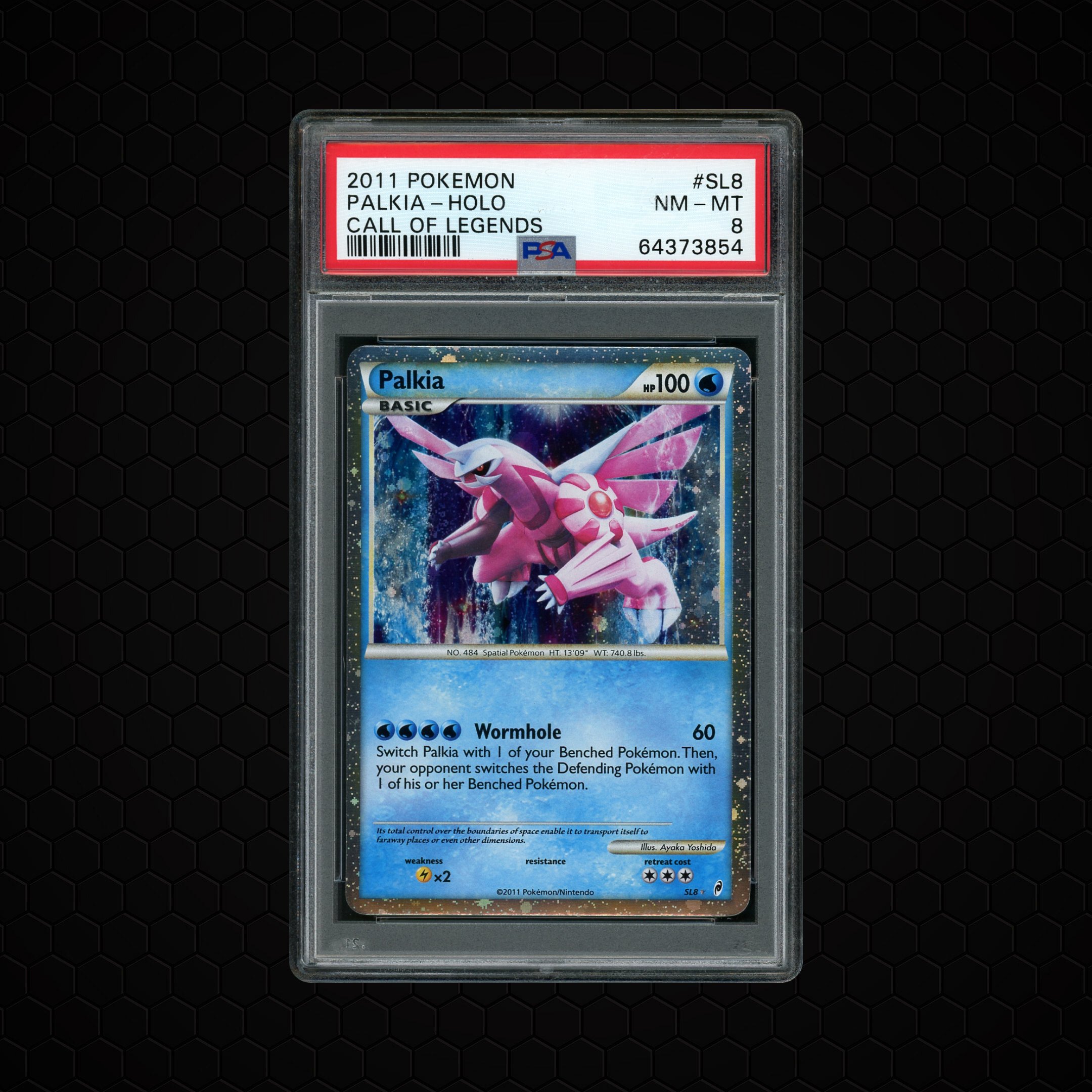 2011 Call of Legends Palkia #SL8 PSA 8