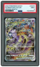 2023 Crown Zenith Mewtwo VSTAR #GG44 PSA 9 on Beezie.