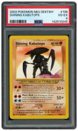 2002 Neo Destiny Shining Kabutops #108 PSA 4 on Beezie.