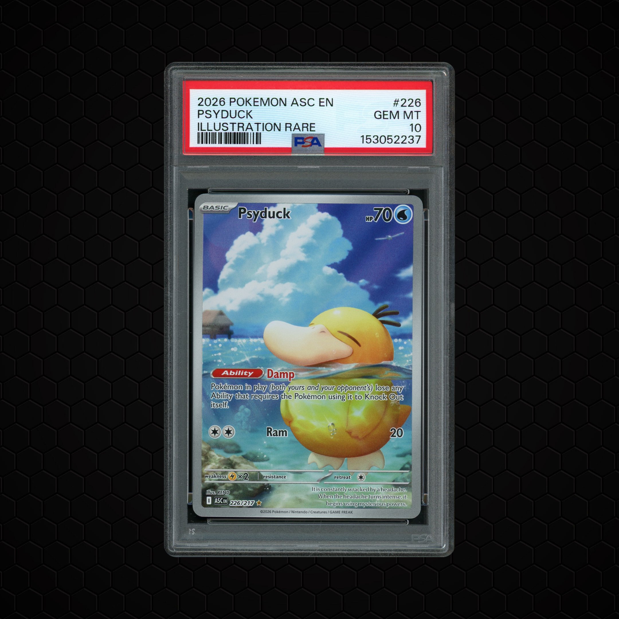 2026 Ascended Heroes Psyduck #226 PSA 10
