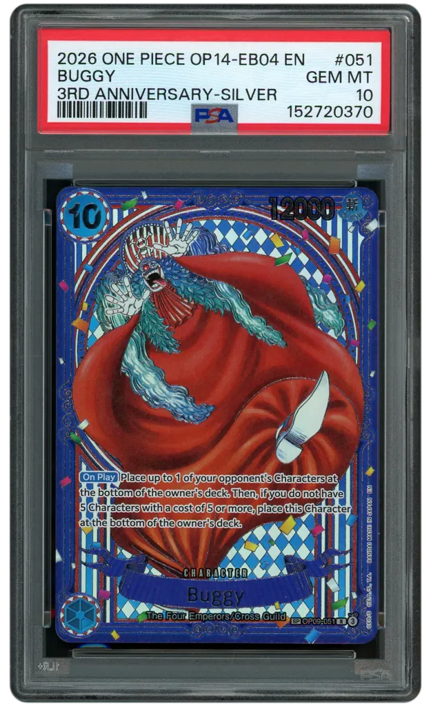 2026 The Azure Sea's Seven Buggy #OP09-051 PSA 10 - 16987