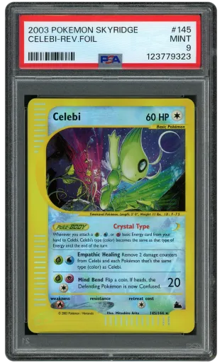2003 Skyridge Celebi #145 PSA 9