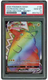 2020 Vivid Voltage Pikachu VMAX #188 PSA 10 on Beezie.