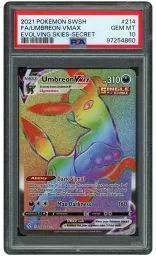 2021 Evolving Skies Umbreon VMAX #214 PSA 10