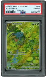 2023 Pokemon 151 Bulbasaur #166 PSA 10 on Beezie.