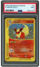 2003 Skyridge Flareon #H7 PSA 9 on Beezie.