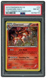 2013 Legendary Treasures Charizard #19 PSA 8 on Beezie.