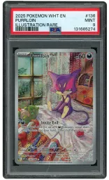 2025 White Flare Purrloin #136 PSA 9 on Beezie.